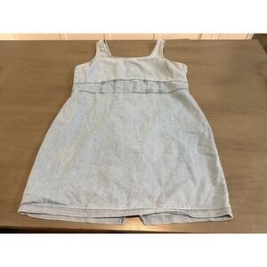 light wash denim NO BOUNDARIES sleeveless dress plus size XXL 19